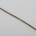 Sterling silver necklace - Weighs 7.2g - Size: 23cm