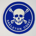 Skeleton coast cloth badge