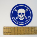 Skeleton coast cloth badge