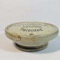 Porcelain lid for Kannenbeer LTD London - Small chip