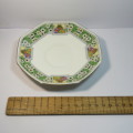 Antique Royal Doulton octagonal porcelain trio