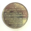 1948-1973 Twenty Fifth Anniversary of the state of Israel commemorative medallion