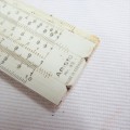 Aristo Rietz vintage slide ruler in leather case