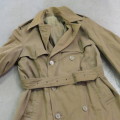 SADF Trench coat/rain coat - with fold out leg covers - Armpit to armpit: 56cm - Armpit to cuff: 46c
