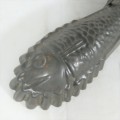 Vintage fish terrine mould - Metal