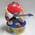 M&M Candy rock star guitarist figurine