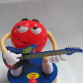 M&M Candy rock star guitarist figurine