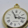 Vintage Exacta Antimagnetic pocket watch - Missing case ring - Working