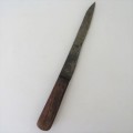 Antique Best Sheffield carving knife - Well used