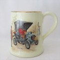 Fiat 1901 Crankhandle car porcelain mug