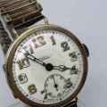 Antique Muller Bros. Pretoria 9kt gold ladies watch - runs and stops - need a service