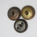 South African Air force buttons All made by JR Gaunt, but 3 different colors