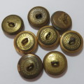 Royal Navy buttons - Lot of 8 from 4 different makers