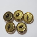 BSAP lot of 5 medium uniform buttons made by Tool Mould, Salisbury