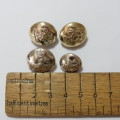 BSAP lot of 4 uniform buttons from 4 different makers
