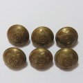 The Cheshire Regiment - Pocket buttons - Made by Firmin and Sons, London