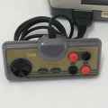 Vintage Hitex TV games console with 2 controllers - not tested