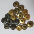 South African Defense Force military buttons