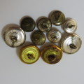 South African Police lot of 10 buttons
