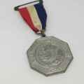 King George V and Queen Mary silver jubilee medal - presented by the Country council of Middlesex