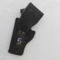 Vintage leather gun holster - Marked B06 .34