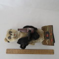 Vintage Drinking panda tin toy - Battery operated - Not working - Needs some TLC - One leg missing