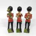 Lot of 3 Vintage British Army band lead soldiers - Britains Ltd