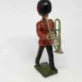 Lot of 3 Vintage British Army band lead soldiers - Britains Ltd