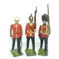 Lot of 3 vintage lead soldiers - Britains Ltd