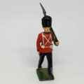 Lot of 3 Vintage Royal Welch fusiliers lead soldiers - Britains Ltd