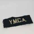 WW2 Young Men`s Christian Association Y.M.C.A cloth badge