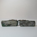 Pair of vintage cavalry lead soldiers - 30 mm soldiers