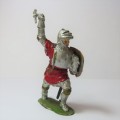 Vintage medieval lead soldier
