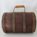 1800`s Water barrel - Later used as powder kegs - 33 cm