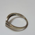 Sterling silver ring size 9/Q 1/2 - 2,8 g