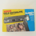 Kodak Tele-Ektralite camera with flash in original box with original film and booklet - Never used