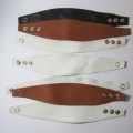 Lot of 7 leather watch cover straps