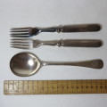 Australian Antique Burns Philp Line Forks and spoon - Famous for blackbirding and slave trade