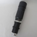 Vintage Soligor 400 mm f/603 classic lens with rotating tripod mount