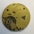 MJ Russell London pocket watch movement - No hour, minute or second hands