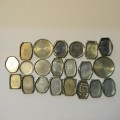 Lot of 20 watch backplates / Housings - From vintage watches