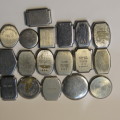 Lot of 20 watch backplates / Housings - From vintage watches