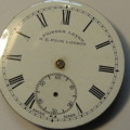 Pioneer Lever pocket watch movement - Key Wound, HE Peck, London - Seems to be working