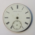 Waltham Mass Pocket Watch movement - No hands - Face plate intact - Sold as parts
