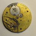 EJ Dent, London pocket watch movement enameling of dial intact