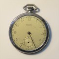 Silvana vintage pocket watch - No glass, hour and second hand - Not working