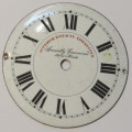 Superior Railway timekeeper pocket watch enameled face - Screw fix