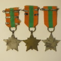 Lot of 3 Dutch 4 day Walk medals