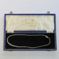 Vintage Empress string of pearls in original box
