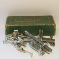 Singer Sewing machine accessory box full of parts